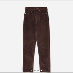 Talbots brown corduroy stretchy jeans